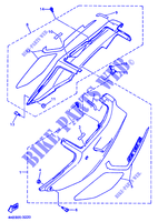 COUVERCLE LATERAL pour Yamaha YZF750R de 1993