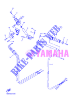 GUIDON ET CABLES pour Yamaha YZF-R1 de 2012
