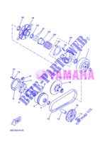 EMBRAYAGE DE DEMARREUR pour Yamaha VP250 de 2013