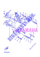 AMORTISSEUR ARRIERE pour Yamaha YZF-R125 de 2013