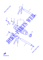 BARILLET DE SELECTION / FOURCHETTES pour Yamaha YZF-R6 de 2015
