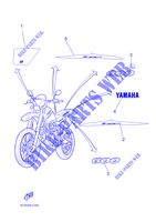 EMBLEME pour Yamaha TT600RE de 2004
