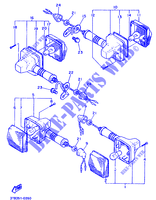 CLIGNOTANT pour Yamaha XT600K de 1992