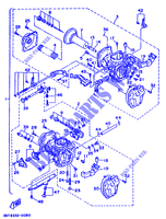 CARBURATEUR pour Yamaha XV535 (FLAT) de 1993