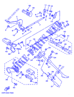 SUPPORT / REPOSE PIEDS pour Yamaha DRAGSTAR 650 CLASSIC de 1998