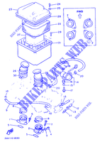 ADMISSION pour Yamaha XVZ13TD de 1991