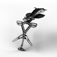 Support de plaque d'immatriculation pour XSR Yamaha-Yamaha