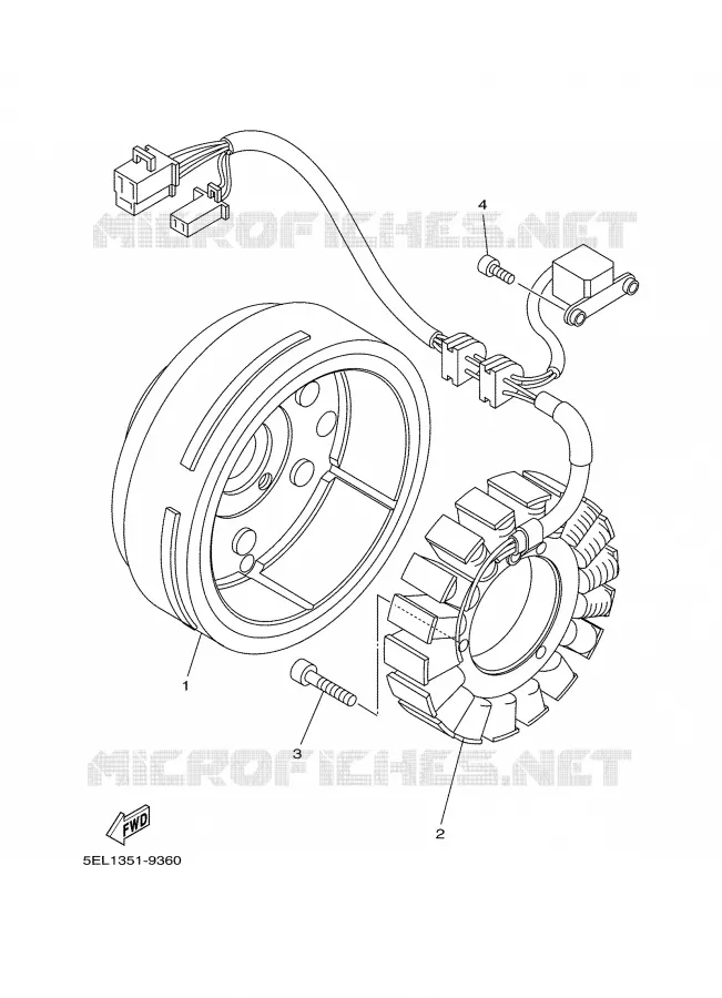 ALLUMAGE Yamaha MOTO 1100 2006 BULLDOG  BT1100