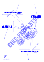 EMBLEME pour Yamaha BT1100 de 2006