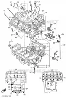 CARTER MOTEUR pour Yamaha YZF600R de 2001