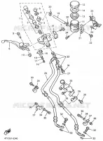 MAITRE CYLINDRE AVANT pour Yamaha YZF600R de 2001