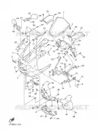 CARENAGES 1  pour Yamaha YZF600R de 2001