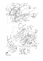 CARENAGES 2 pour Yamaha YZF600R de 2001