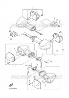CLIGNOTANT pour Yamaha YZF600R de 2001