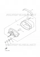 FEU ARRIERE pour Yamaha YZF600R de 2001