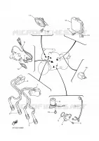PARTIE ELECTRIQUE 1 pour Yamaha YZF600R de 2001