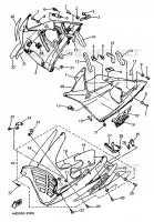 CARENAGES 2 pour Yamaha YZF750R de 1993