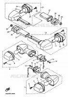 CLIGNOTANT pour Yamaha YZF750R de 1993