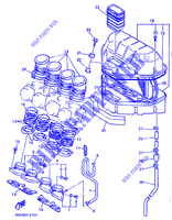 ADMISSION pour Yamaha YZF750R de 1993