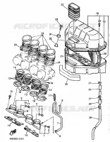 ADMISSION pour Yamaha YZF750R de 1993