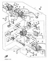 CARBURATEUR pour Yamaha YZF750R de 1993