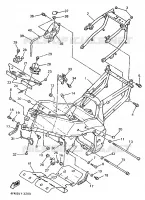 CADRE pour Yamaha YZF750R de 1993