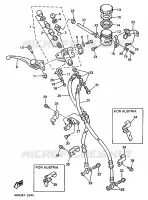MAITRE CYLINDRE AVANT pour Yamaha YZF750R de 1993