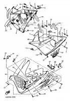 CARENAGES 2 pour Yamaha YZF750R de 1993