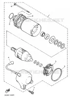 DEMARREUR pour Yamaha YZF750R de 1993
