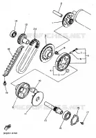 DEMARREUR pour Yamaha YZF750R de 1994