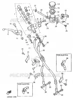 MAITRE CYLINDRE AVANT pour Yamaha YZF750R de 1994
