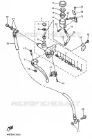 MAITRE CYLINDRE AVANT 2 pour Yamaha YZF750R de 1994