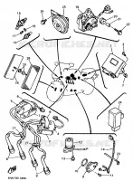 PARTIE ELECTRIQUE 1 pour Yamaha YZF750R de 1994