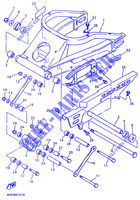 BRAS OSCILLANT / AMORTISSEUR pour Yamaha YZF750R de 1995