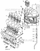 ADMISSION pour Yamaha YZF750R de 1995