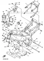 CADRE pour Yamaha YZF750R de 1995