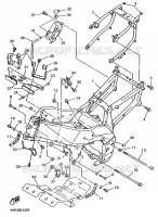 CADRE pour Yamaha YZF750R de 1996