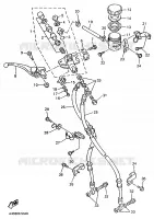 MAITRE CYLINDRE AVANT pour Yamaha YZF750R de 1996