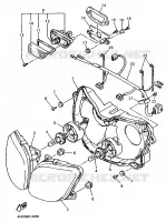 ALTERNATIVE PHARE pour Yamaha YZF750R de 1996