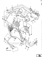 RADIATEUR / DURITES pour Yamaha YZF750R de 1996