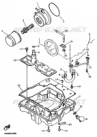 FILTRE A HUILE pour Yamaha YZF750R de 1996