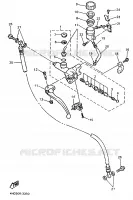 MAITRE CYLINDRE AVANT 2 pour Yamaha YZF750R de 1996