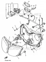 ALTERNATIVE PHARE pour Yamaha YZF750R de 1996
