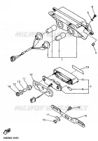 FEU ARRIERE pour Yamaha YZF750R de 1996