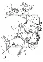 ALTERNATIVE PHARE pour Yamaha YZF750R de 1996