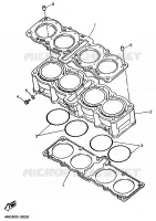 CYLINDRE pour Yamaha YZF750R de 1996