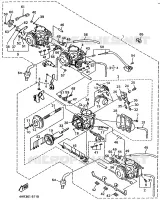 PIÈCES OPTIONNELLES   CARBURATEUR pour Yamaha YZF750R de 1996