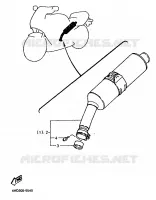 ALTERNATIVE MOTEUR  pour Yamaha YZF750R de 1996