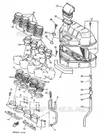 ADMISSION pour Yamaha YZF750SP de 1993