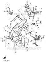 CARENAGES 2 pour Yamaha YZF750SP de 1993